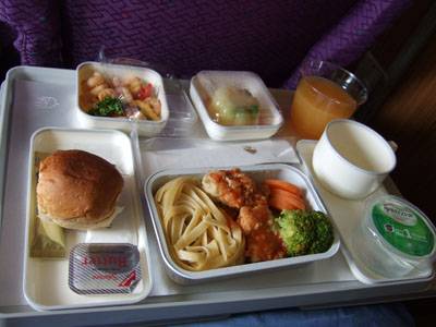 マレーシア航空機内食フィッシュ