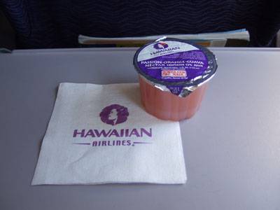 ハワイアン航空ジュース