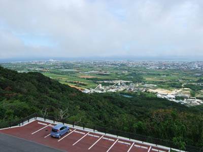 バンナ岳展望台からの眺め